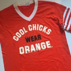 Cool Chicks Wear Orange Tee🍊